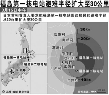 东京核辐射量比平常高22倍