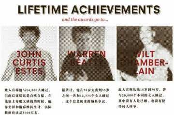 图揭令人震惊的性纪录