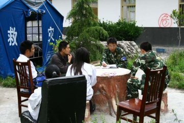 CFETP学员在茂县工作队发挥作用