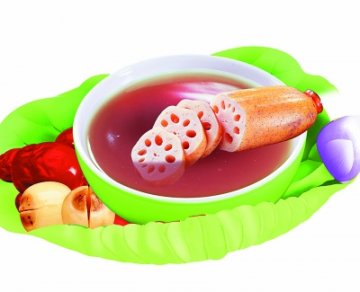 藕丁土豆小米粥养胃健脾有助睡眠