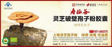 寿仙谷牌灵芝破壁孢子粉胶囊官方高清创意广告(浙食健广审(文)第2013120149号)