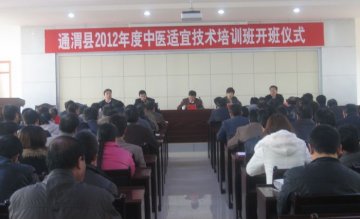 甘肃通渭中医适宜技术培训班有声有色