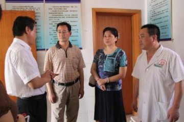 孙家兴局长调研浦口区基层医疗卫生工作
