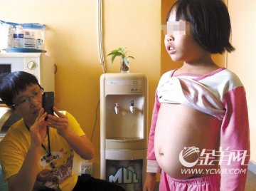 8岁女童急需切脾
