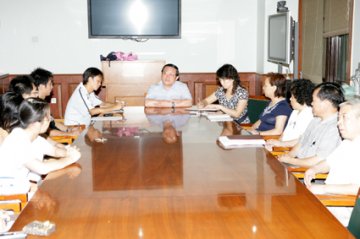 院校召开奥运志愿者出征大会暨支队负责人赛前动员大会