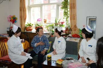 护理部人员家访