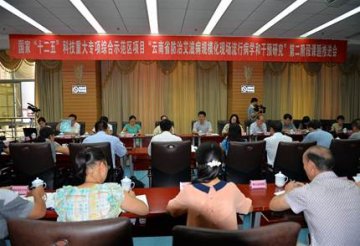 云南省德宏州召开“十二五”重大科技专项综合示范区项目推进会