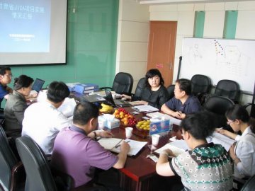 JICA项目专家对甘肃省“疫苗可预防疾病监测项目”中查验预防接种证试点项目进行终期评估