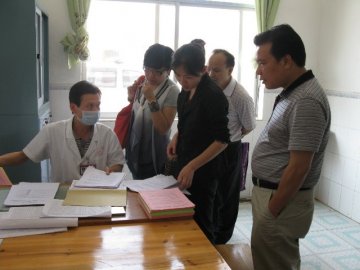 广西壮族自治区横县肝吸虫病防治试点工作督导调研