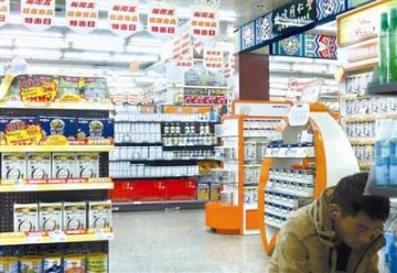 西安等地率先“试水”药店卖奶粉