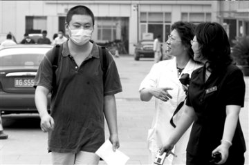 北京两例H1N1流感确诊患者康复出院