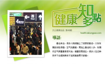 春运期间如何预防“火车病”