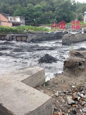 栾川凯翔选矿公司等多家选矿厂毒水外泄致水污染