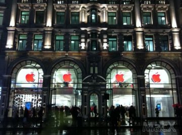 世界艾滋病日Apple Store苹果Logo变红色