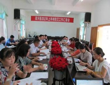 云南省德宏州防艾委组织开展2012年全州防治艾滋病工作半年督导检查