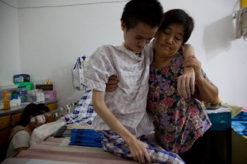 庞贝氏病患者带着呼吸机的生活