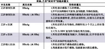 解读乙肝“两对半”