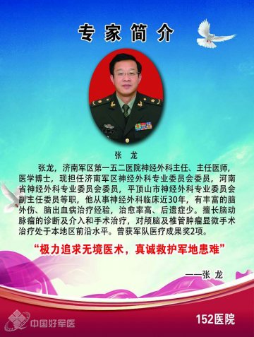 第152医院神经外科主任张龙