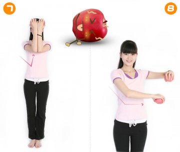 可爱苹果瘦身操让你疯狂甩肉