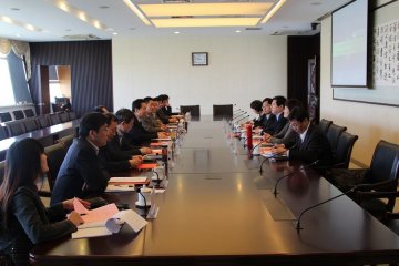 河北中医学院王洪书记一行来我校交流访问