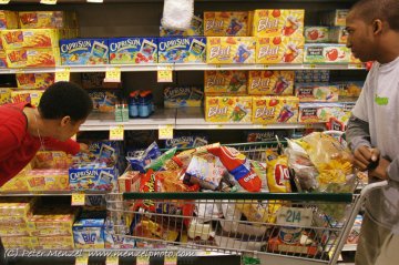 世界各国人一周都吃多少食物