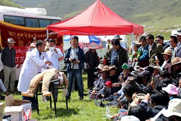 集中培训牧区村医