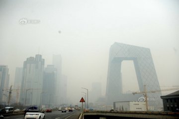 重度雾霾下的北京