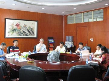 中国全球基金项目国家协调委员会评估组专家访问寄生虫病所