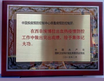 病毒病所荣获集体记大功
