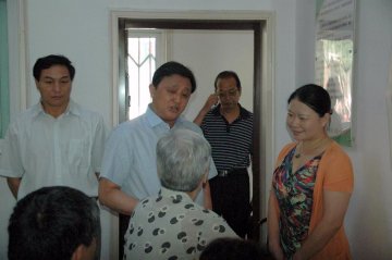 贾堂宏局长调研市干休所门诊部、市委门诊部门诊楼改做工程和市突发公共卫生事件应...