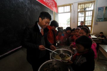 九阳希望厨房志愿者风采