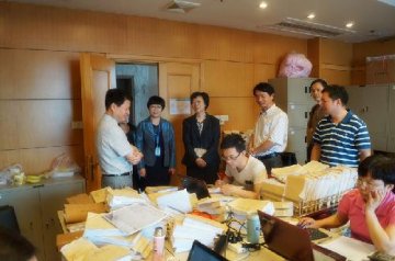 陈棉权赴浙一医院审计现场指导工作