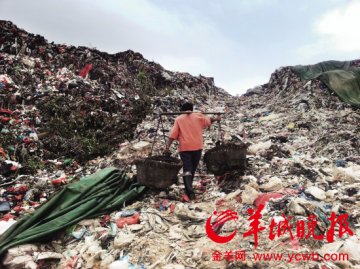 惠阳垃圾场超限填埋渗滤液排入河道 新场遥无期