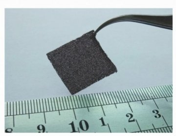 美研制出廉价石墨烯海绵传感器