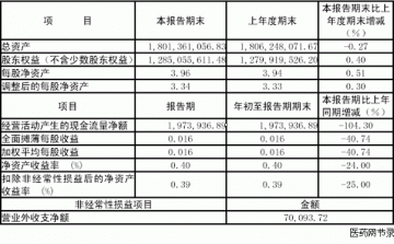 通化东宝药业股份有限公司2005年第一季度报告（节录）
