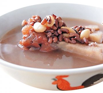 赤小豆煲老葛火