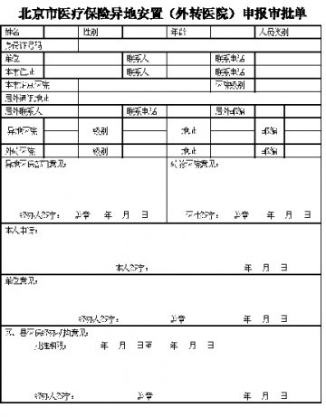 来京养老 异地就医怎么报销
