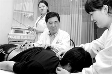 闸北中医医院用激光代替针灸