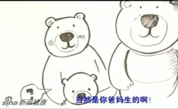 你是爸爸妈妈生的