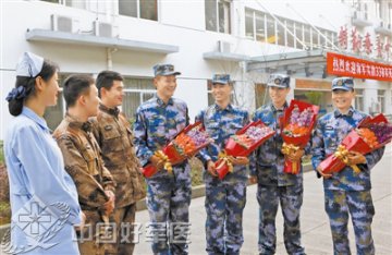 南京军区杭州疗养院海勤疗养区迎来“深潜英雄”