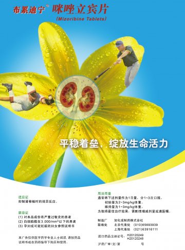 咪唑立宾片-布累迪宁官方高清创意广告(沪药广审(文)第2013010038号)