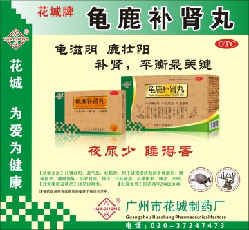龟鹿补肾丸-官方高清创意广告(粤药广审(文)第2011110465号)