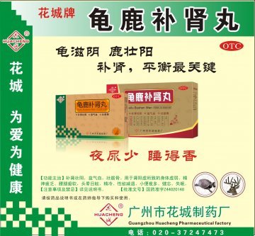 龟鹿补肾丸-官方高清创意广告(粤药广审(文)第2013100523号)