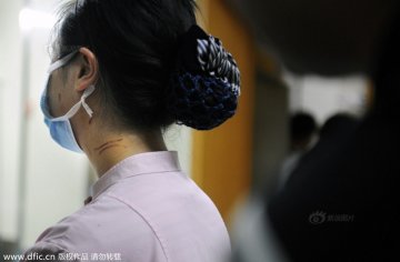 护士遭患儿家长打 因输液未“一针见血”