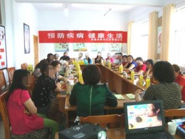 甘肃省敦煌市阳光红丝带爱心社举办低档场所FSW培训座谈会