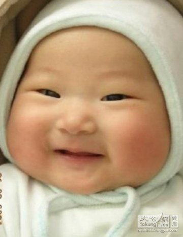 全球最可爱的婴儿脸颊照