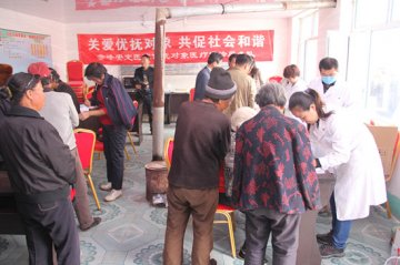 赤峰市安定医院左旗巡诊