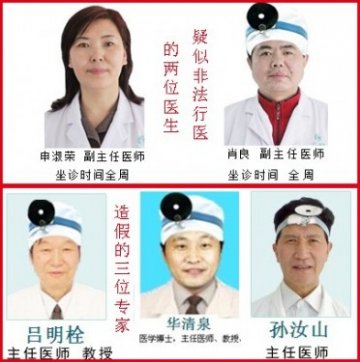 郑州民生耳鼻喉医院专家竟造假 涉嫌非法行医