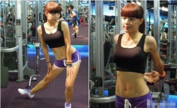 台湾版美魔女爆红 冻龄辣妈酷爱健身