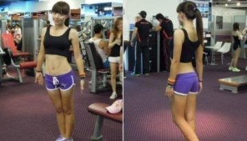 台湾版美魔女爆红 冻龄辣妈酷爱健身